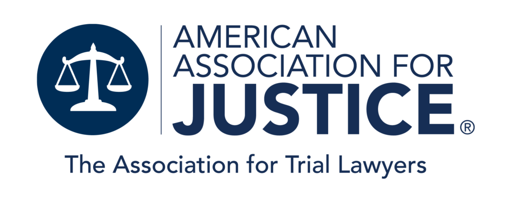 American Association for Justice The Association for Trial Lawyers Logo